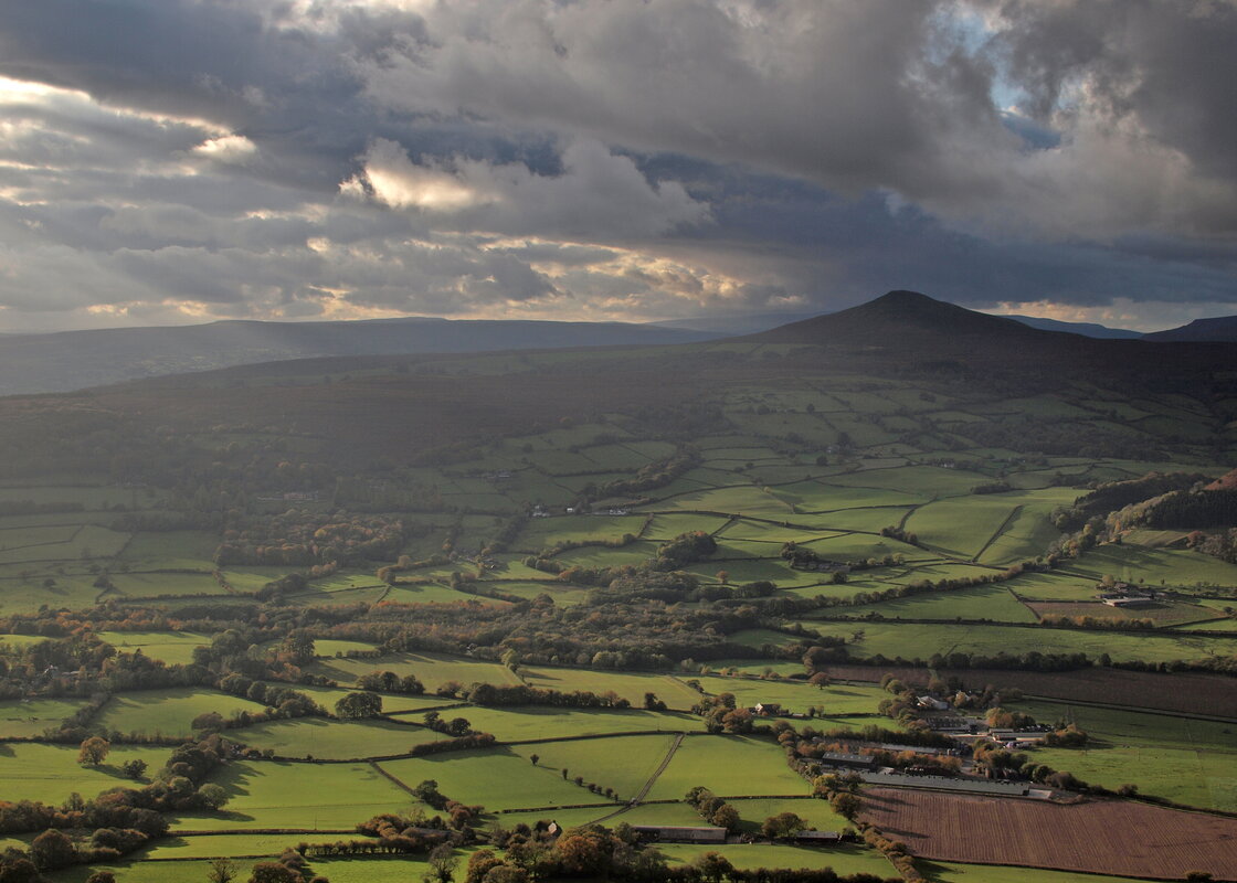 Sugar Loaf from Skirrid