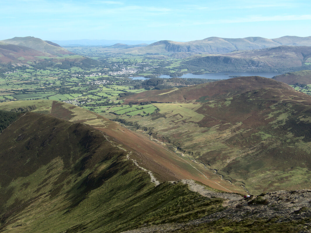 Path up to Grisedale Pike