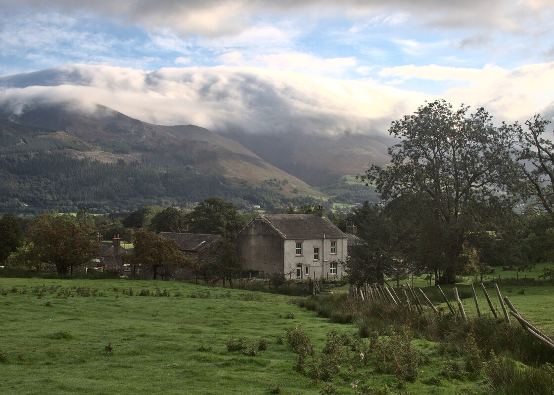 Lanefoot Farm and Skirrid