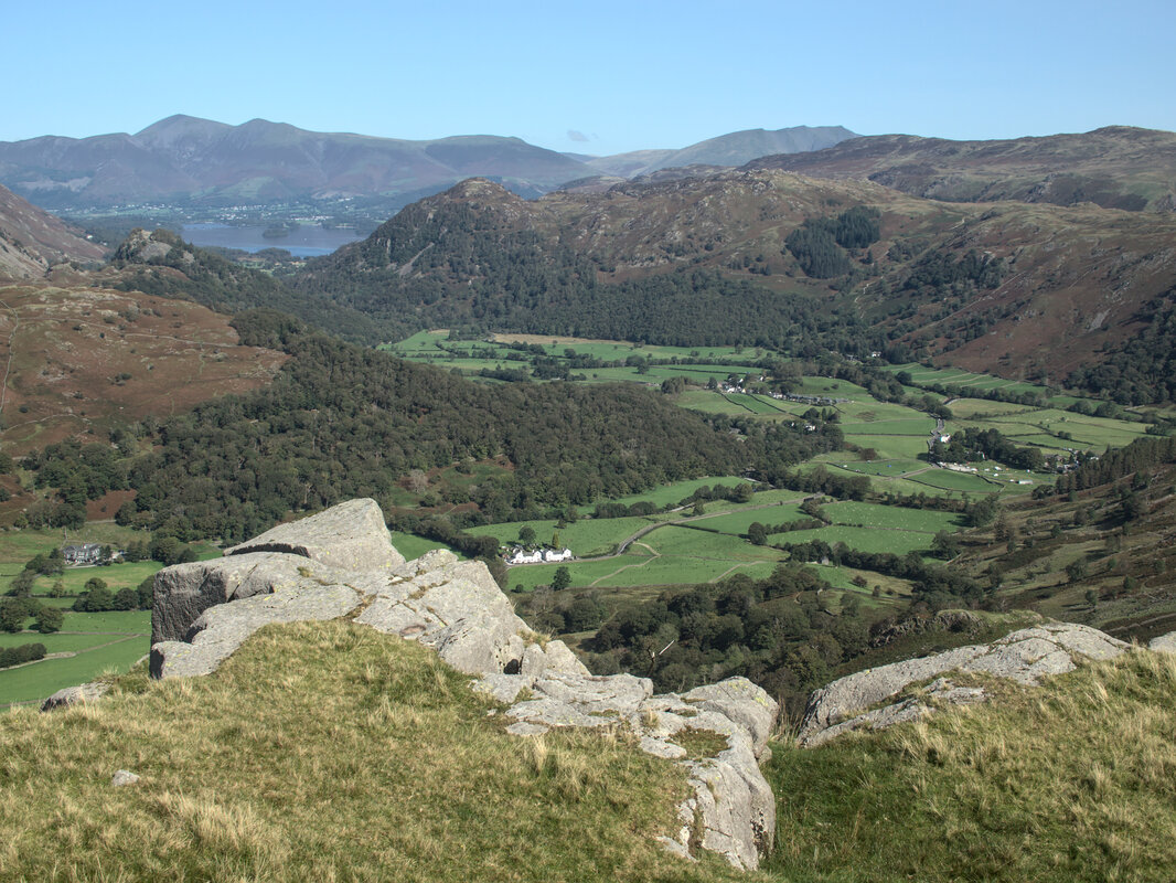 Glaramara view from footpath