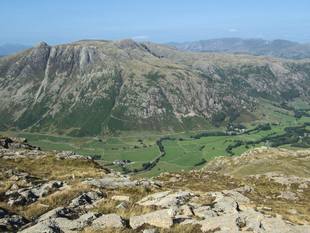 Pike of Blisco Langdale Pikes view