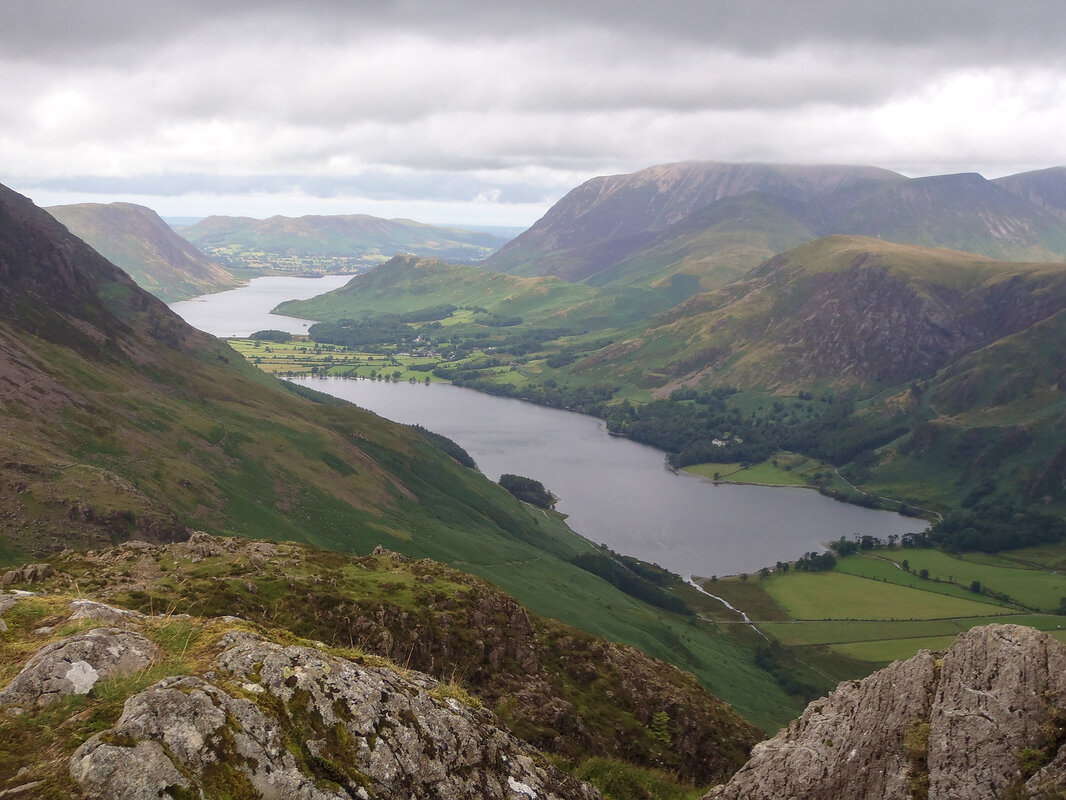 Buttermere and Crummock Water from Haystacks