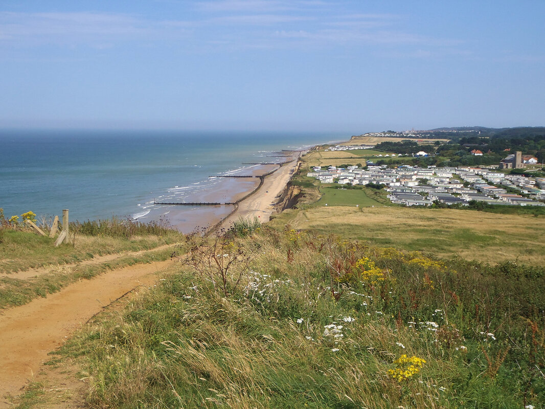 West Runton from Beeston Bump