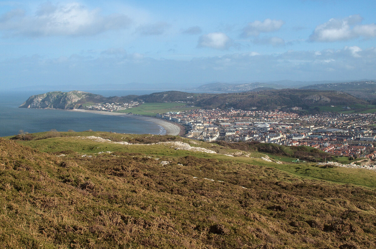 View from Great Orme to North Shore