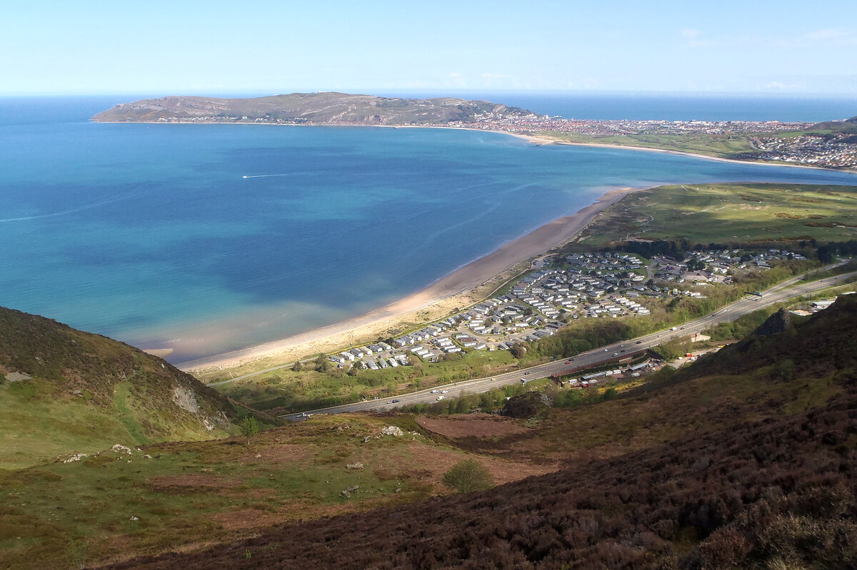 Great Orme and Llandudno from Conwy Mountain