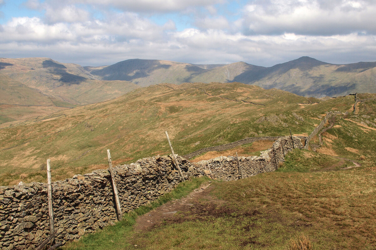 View from near to the summit of Wansfell Pike