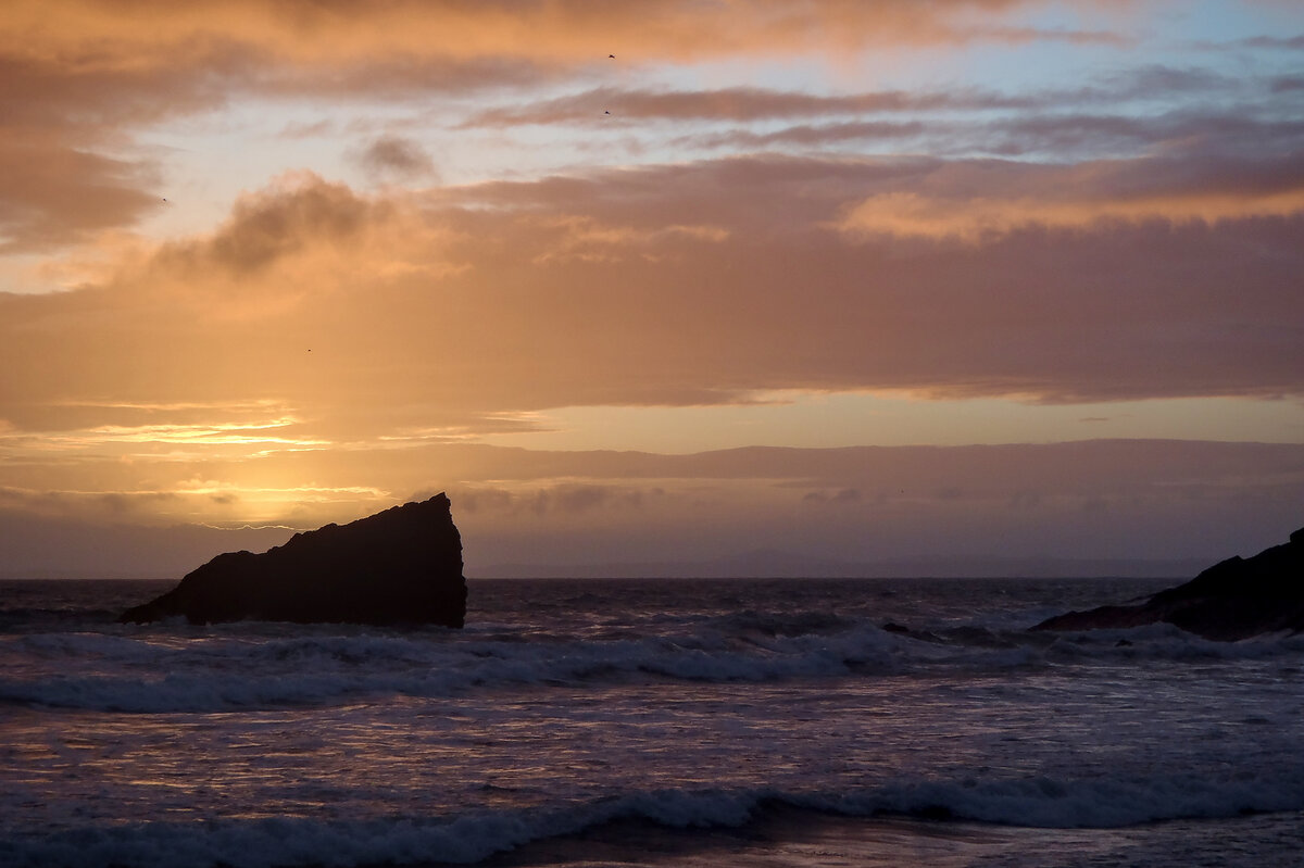Sunset over Broad Haven