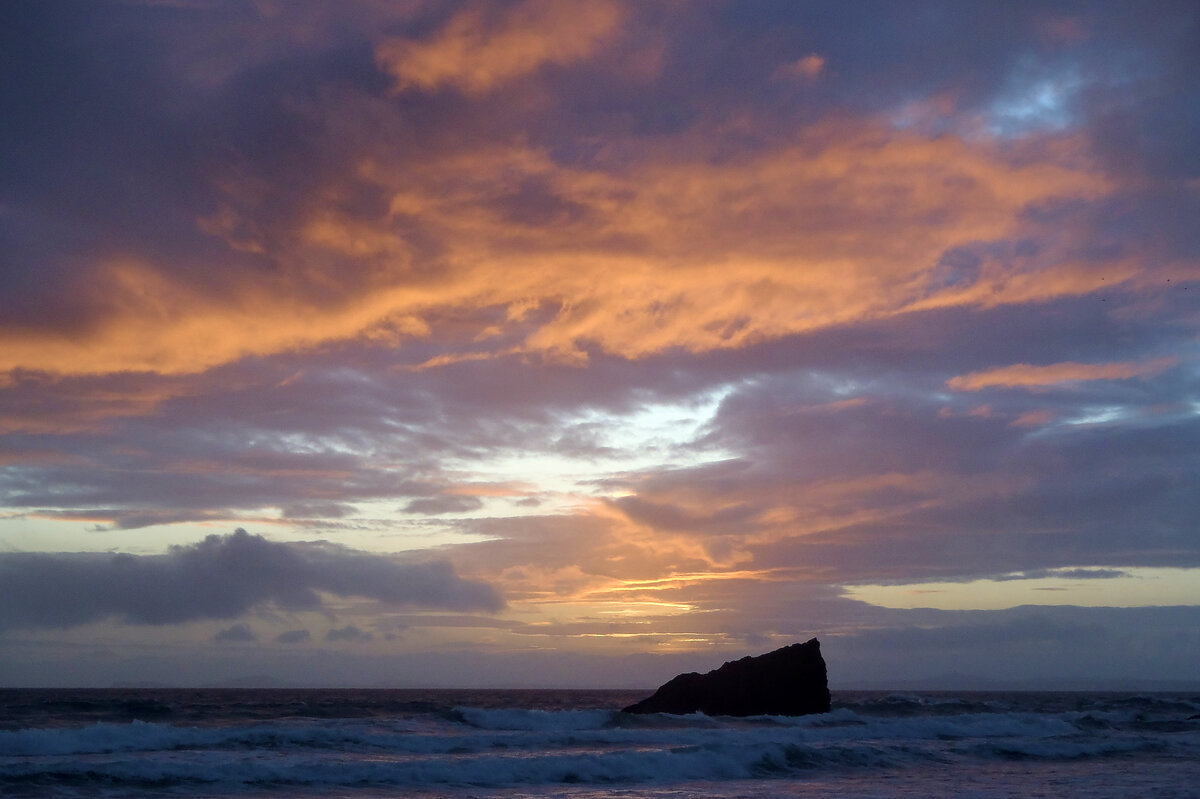 Sunset over Broad Haven