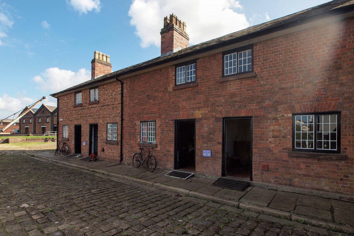 Row of cottages