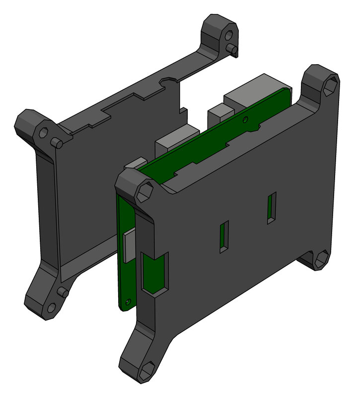 Raspberry Pi Case Base